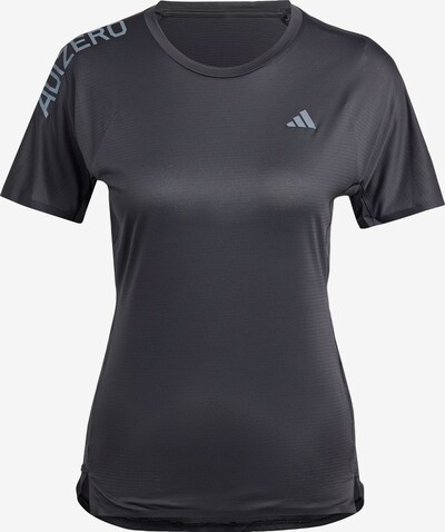ADIDAS PERFORMANCE Functioneel shirt 'Adizero ' in de kleur Grijs / Zwart, Productweergave