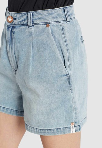 khujo Loosefit Bandplooi jeans 'Cambel' in Blauw