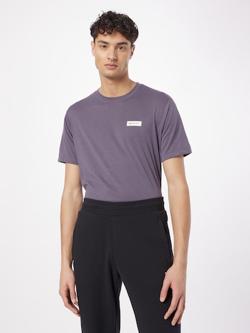 RVCA Functioneel shirt in Lila: voorkant