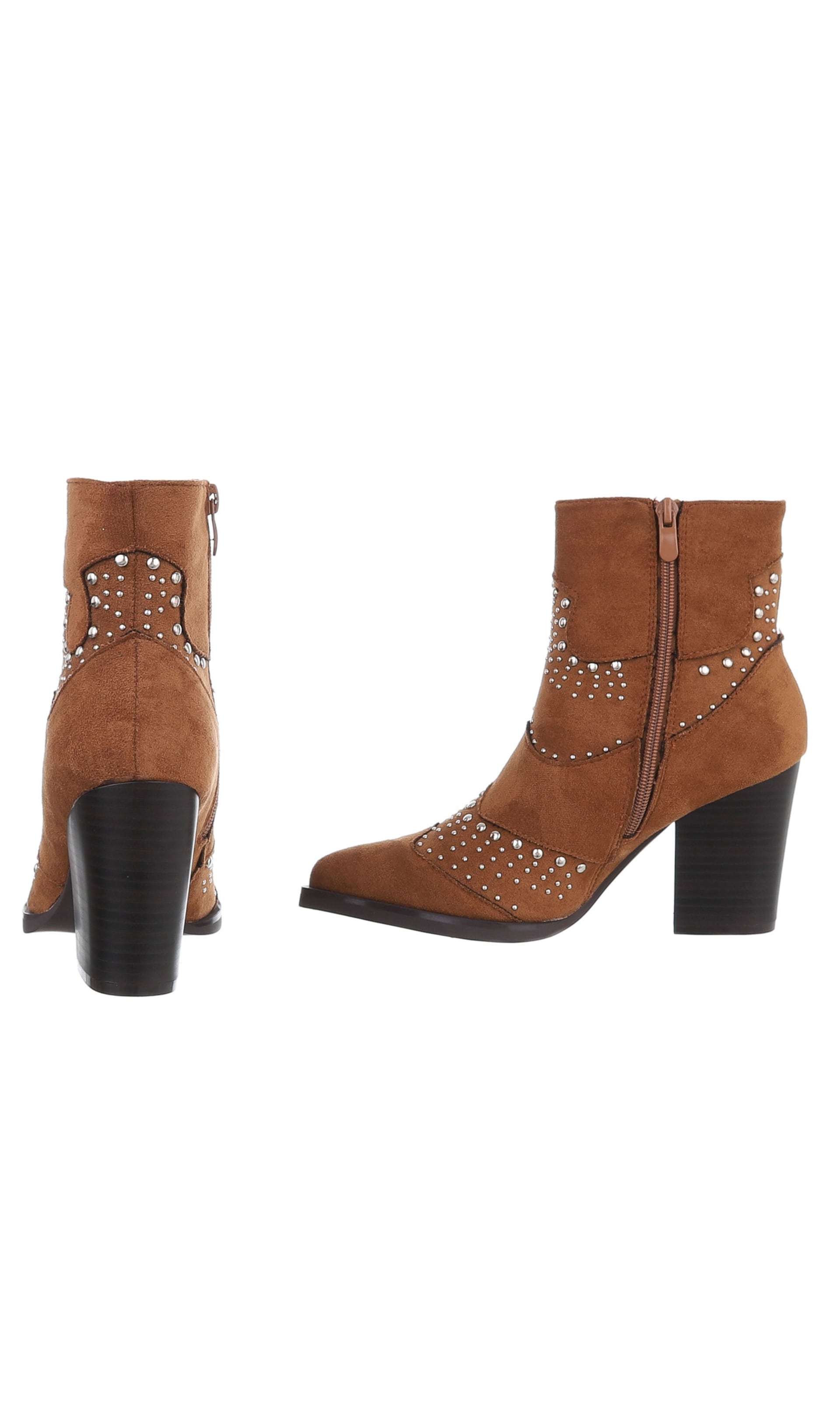 Ital-Design Ankle Boots in Brown
