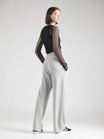 REPLAY Wide leg Broek in Grijs