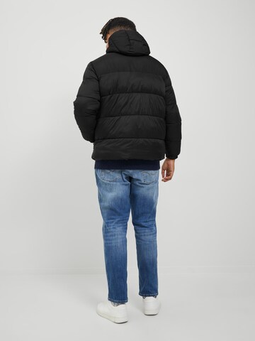 Jack & Jones Plus Jacke 'Toby' in Schwarz