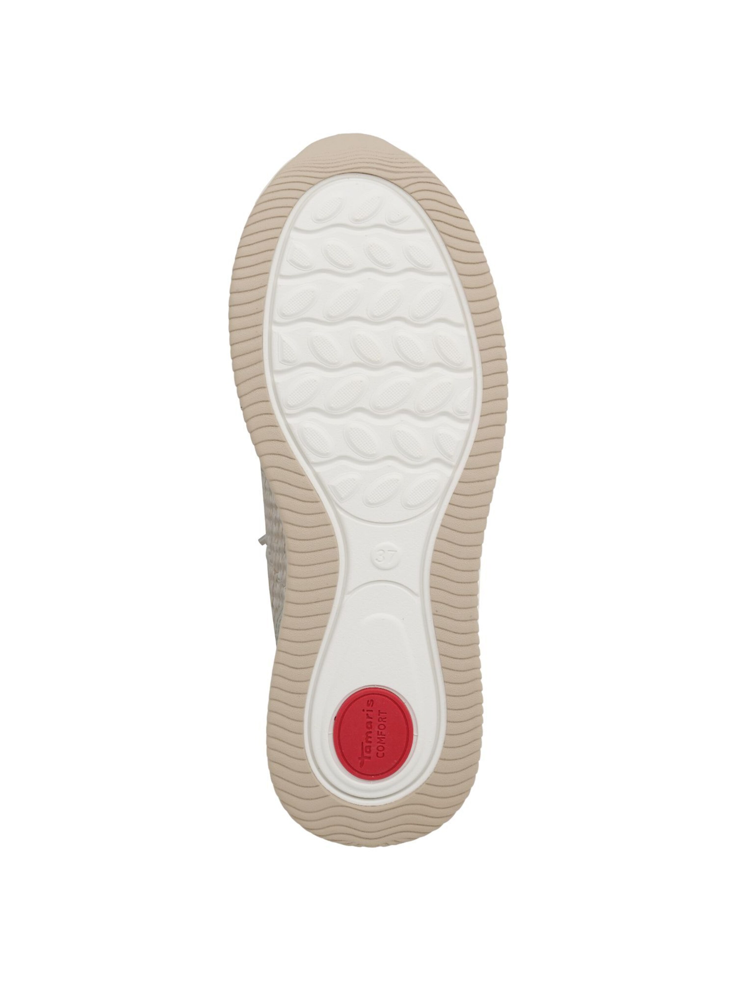 Tamaris Platform trainers in Beige