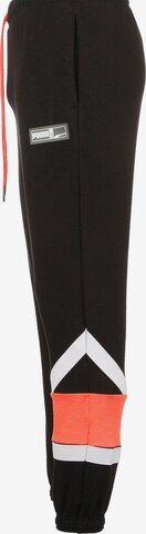 PUMA Tapered Sportbroek in Zwart