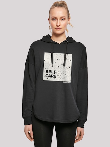 F4NT4STIC Sweatshirt 'Self Care' in Zwart: voorkant