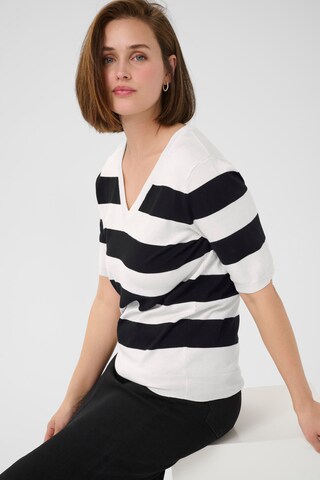 Kaffe Pullover 'KALizza' i hvid