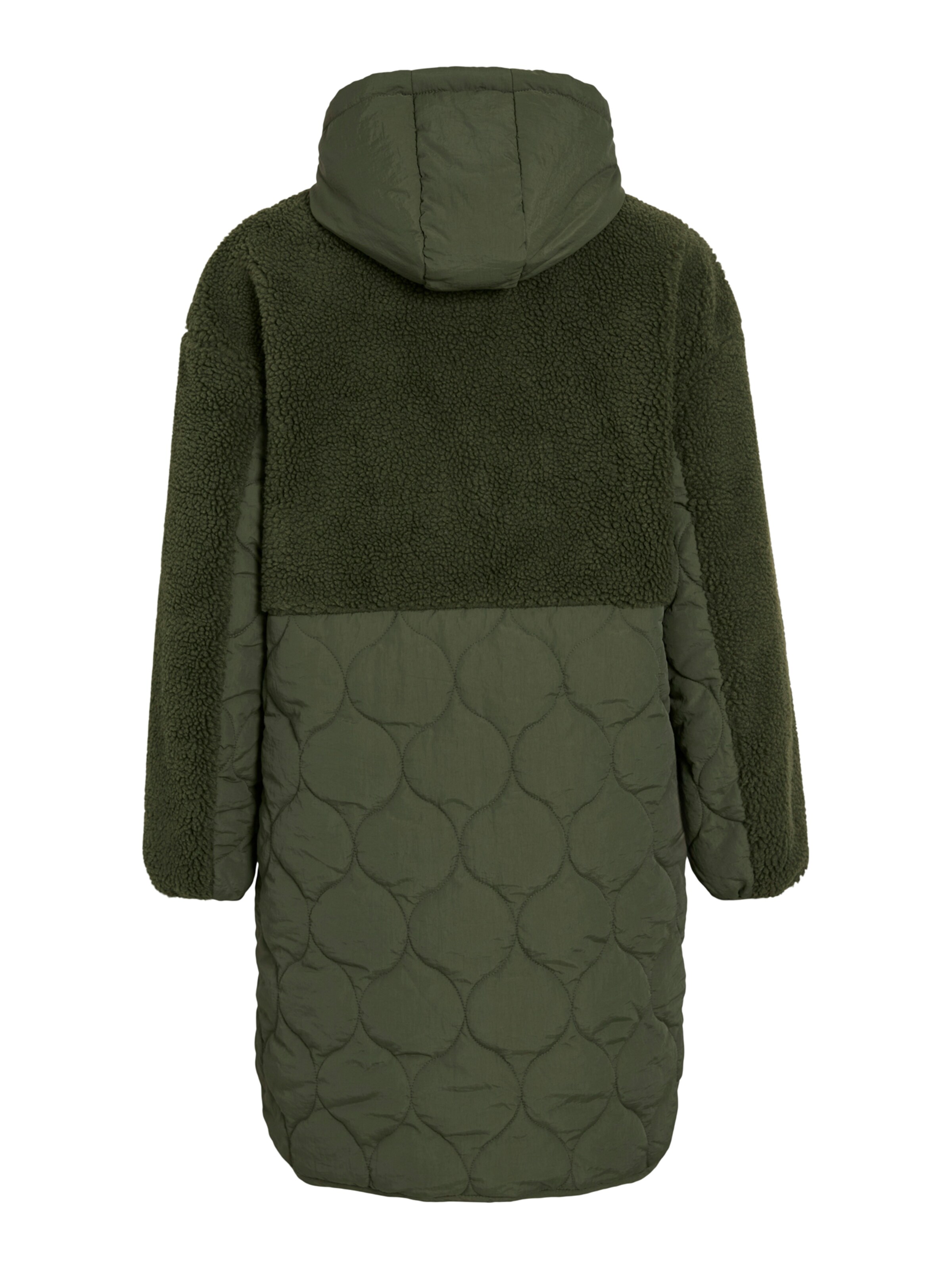 VILA Between-Seasons Coat in Green