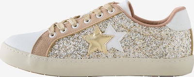 Sportbačiai be auliuko iš Next, spalva – Auksas / balta, Prekių apžvalga