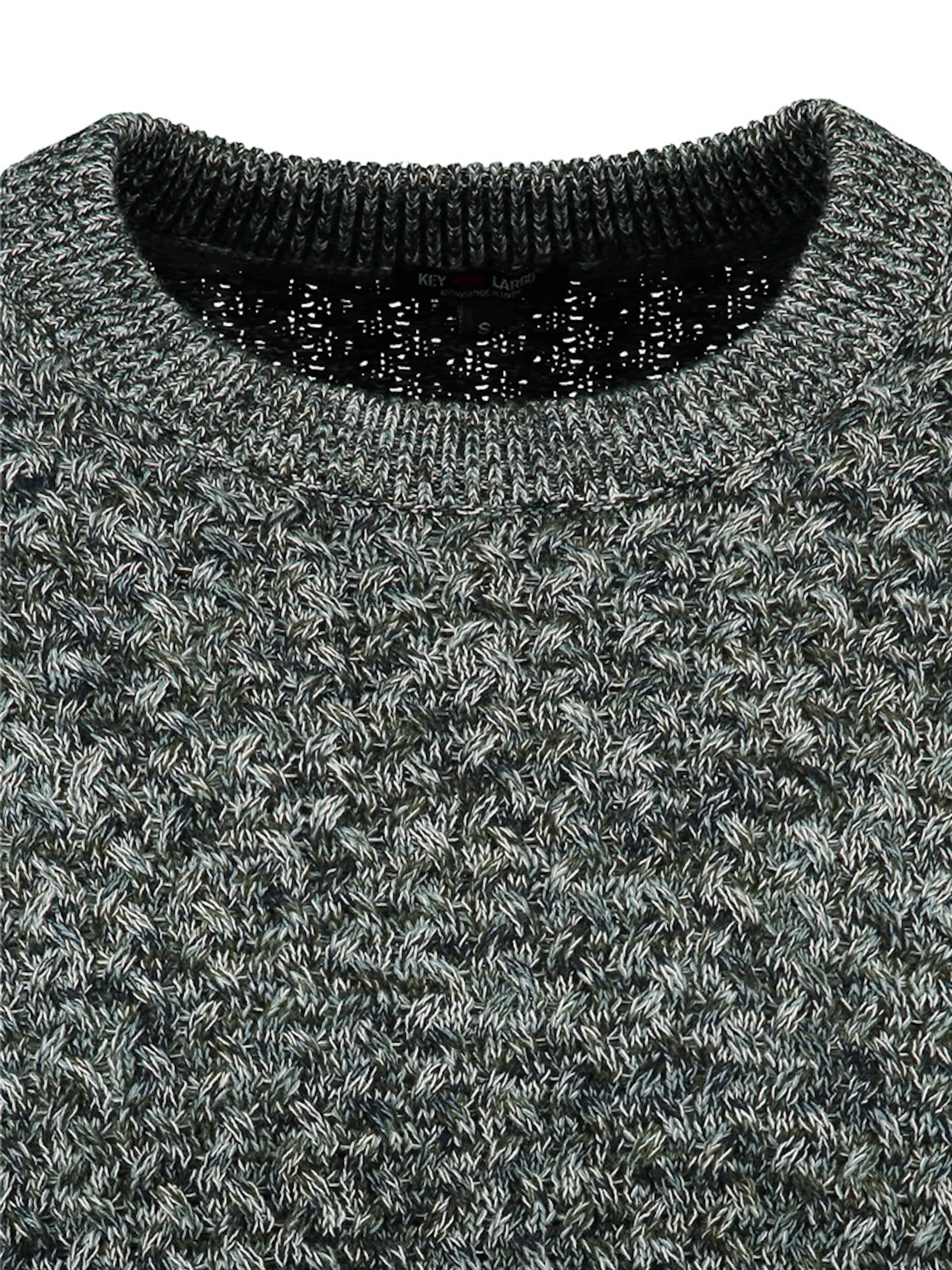 Key Largo Pullover 'Como' i grøn