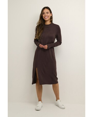 Kaffe Knitted dress 'Jamal' in Brown