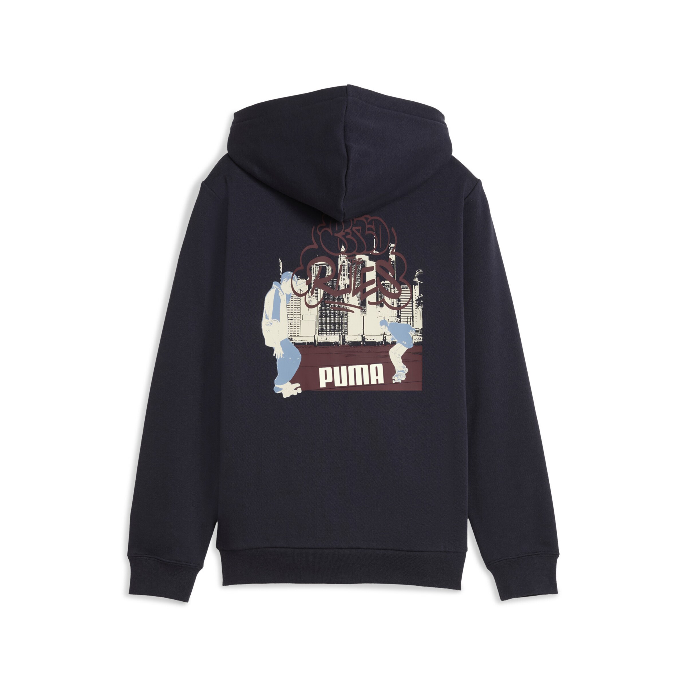 PUMA Sweat jacket 'Mid90s' in Blue