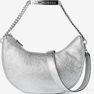 Karl Lagerfeld Shoulder bag in Silver: front