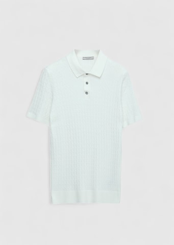 Ramsey Poloshirt in Weiß: Vorderseite