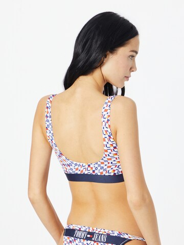 Bustino Top per bikini di Tommy Jeans in blu