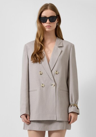 Blazer QS en beige : devant