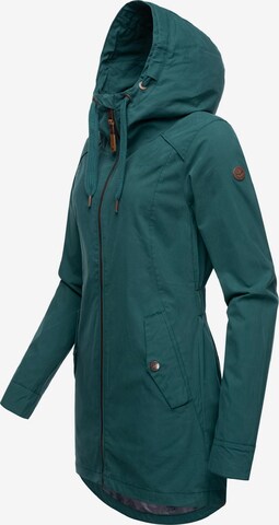 Parka mi-saison Ragwear en vert