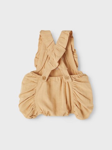 NAME IT Dungarees 'HEATHER' in Beige