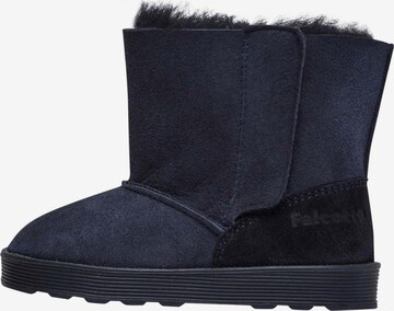 Falcotto Laarzen 'KURL' in Blauw: voorkant