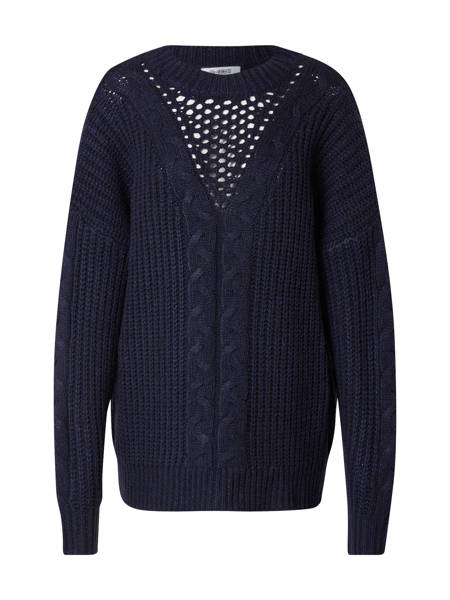 Taglie comode TuuDN 4th & Reckless Pullover NOVA in Navy 