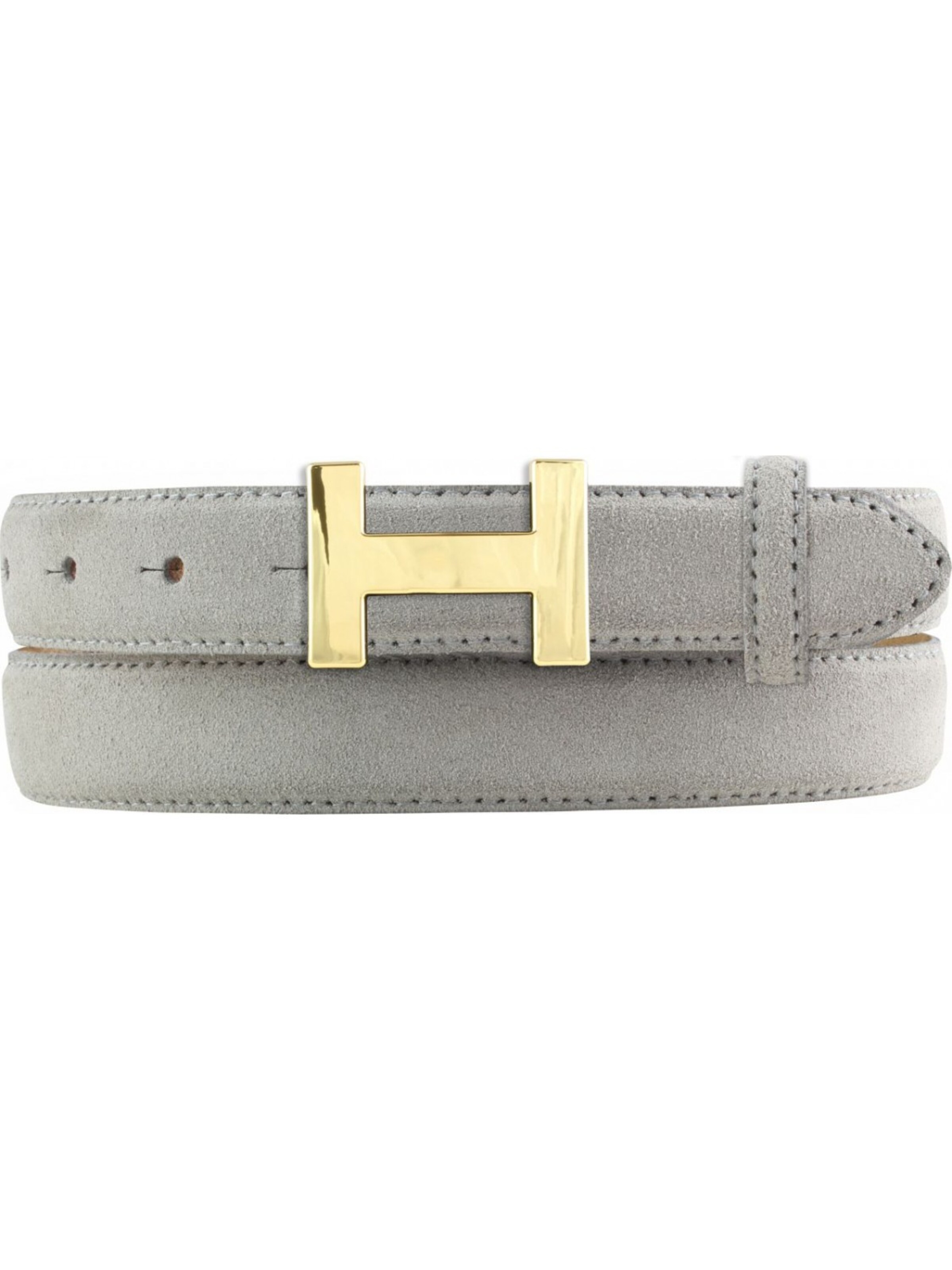 BELTINGER Gürtel 'Horus'‌‌‌‌‌ in Grau: Vorderseite