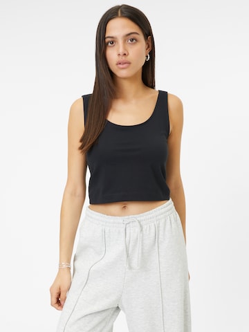 AÉROPOSTALE Top in Black: front