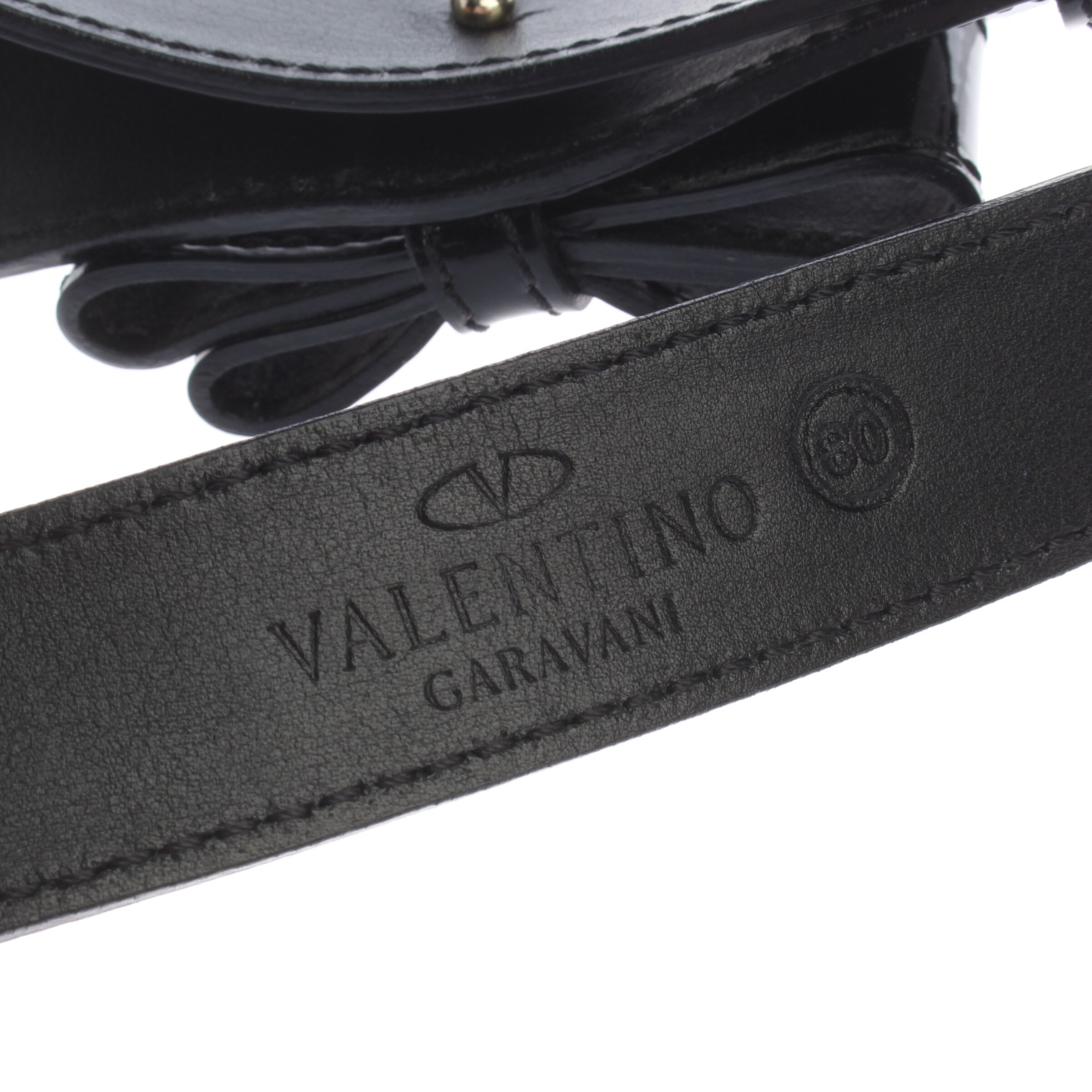 VALENTINO Gürtel M in Schwarz