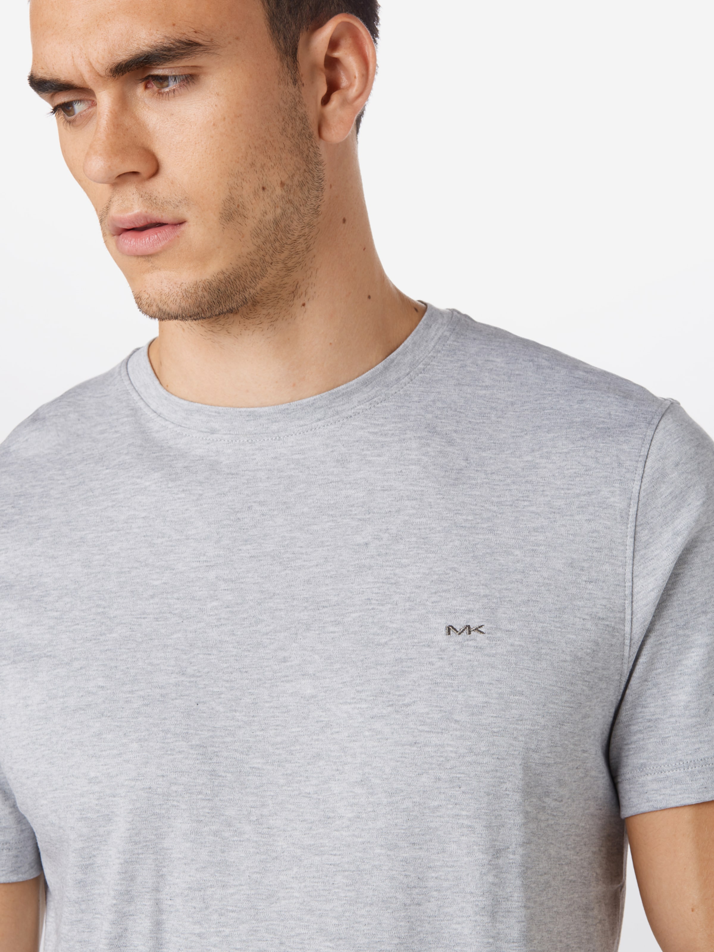 Michael Kors Regular fit Shirt Sleek in Mottled Grey ABOUT YOU