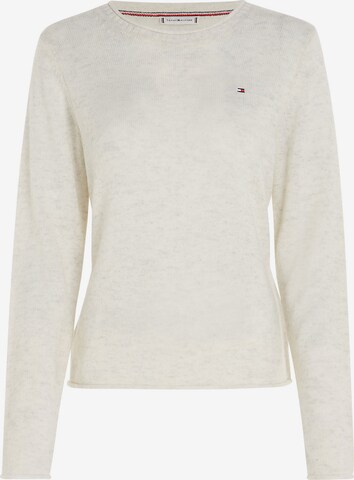 Pull-over TOMMY HILFIGER en blanc : devant