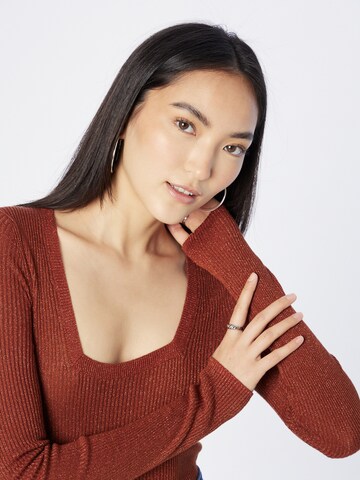 HUGO Sweater 'Sunessy' in Red