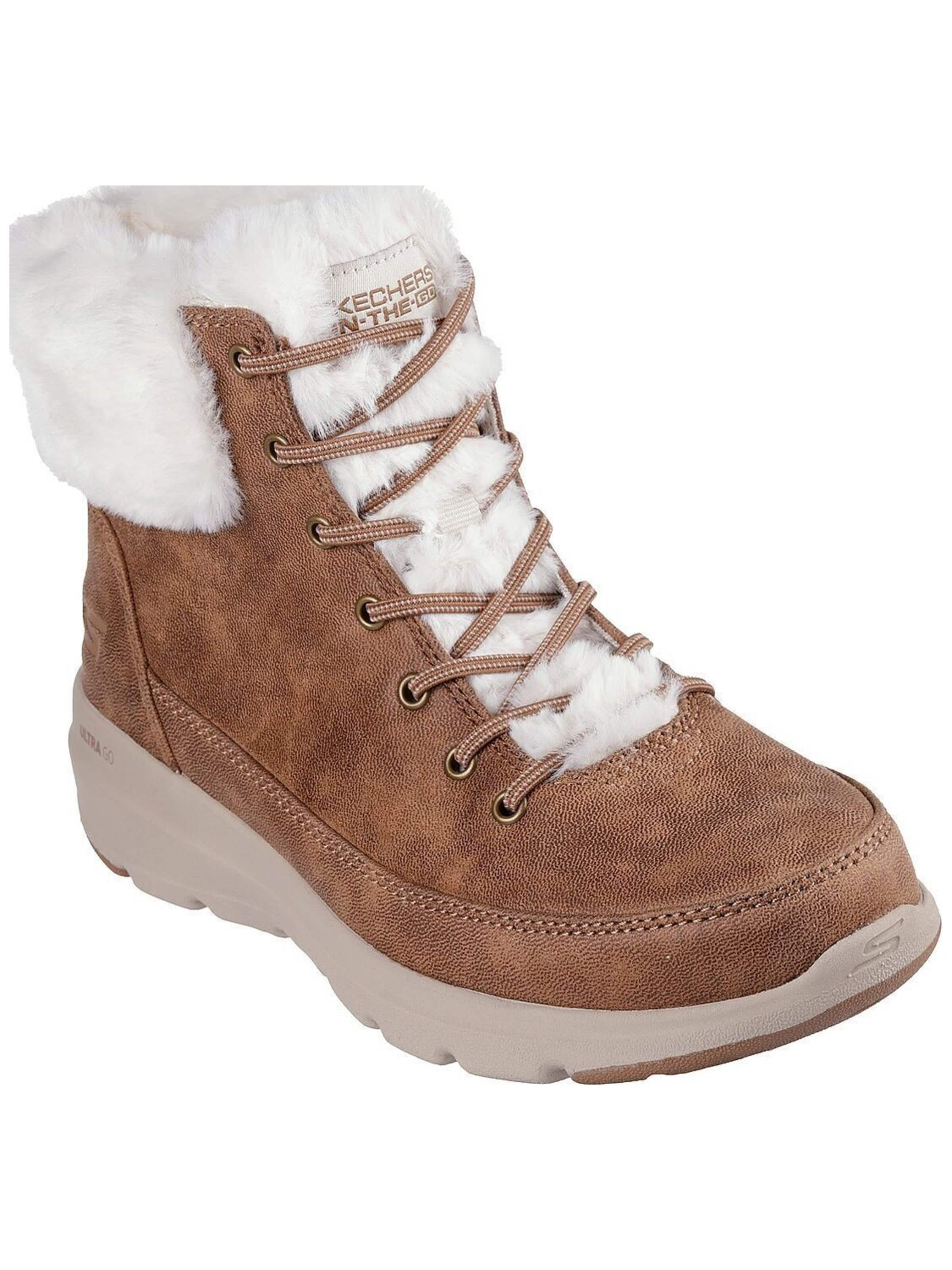 SKECHERS - Botas 'Skechers Glacial Ultra - Wonderland' en marrón: frente