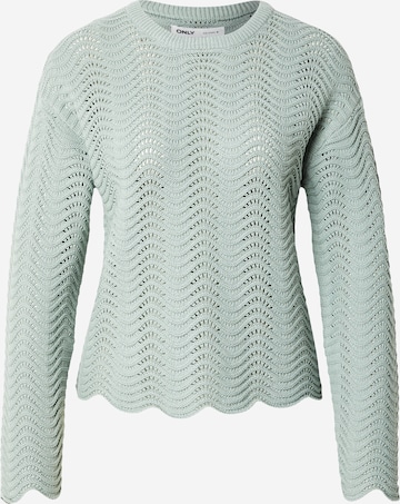 Pulover 'ONLASA' de la ONLY pe verde: față