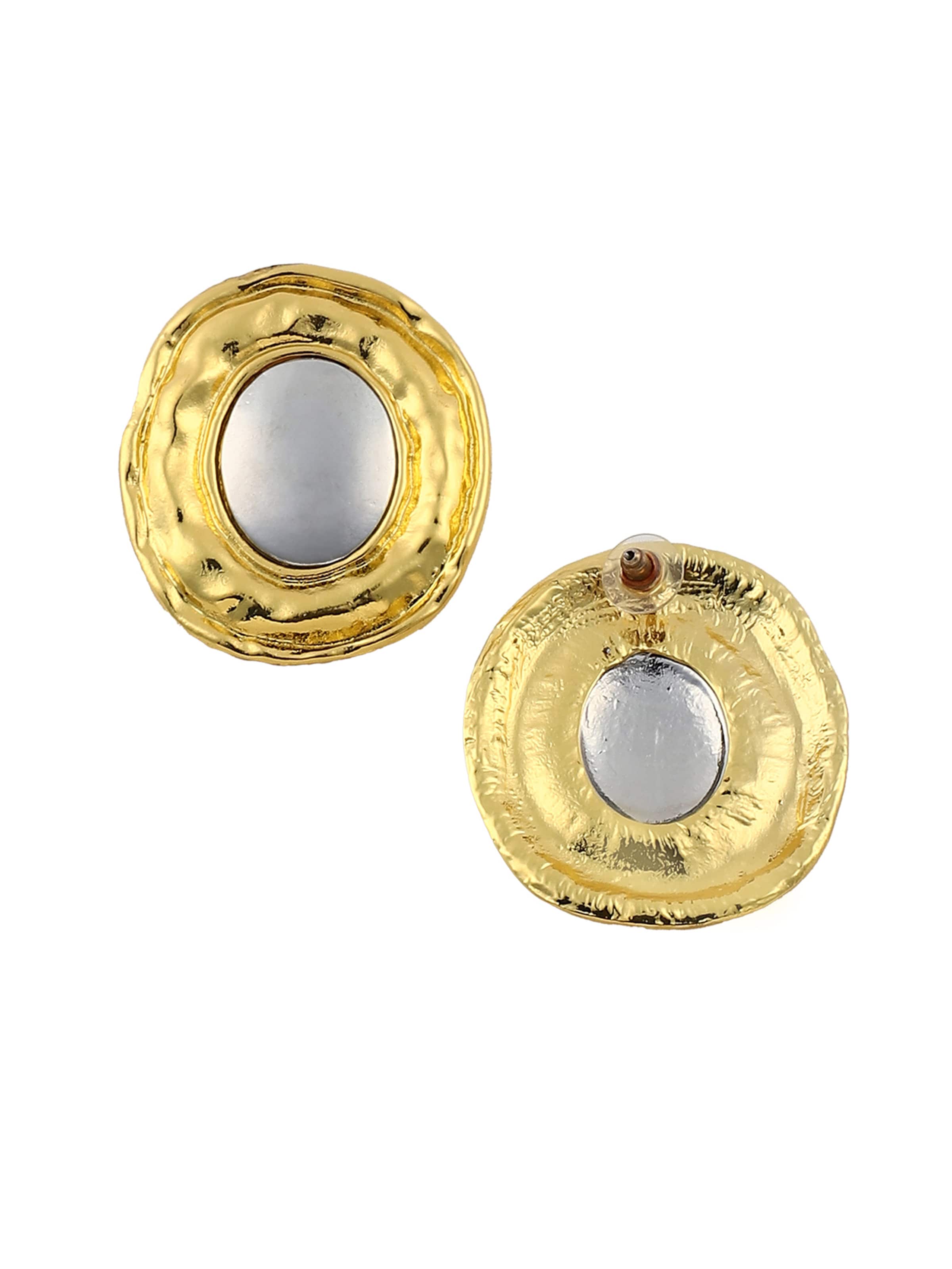 SOHI Øreringe 'Shevaun' i guld