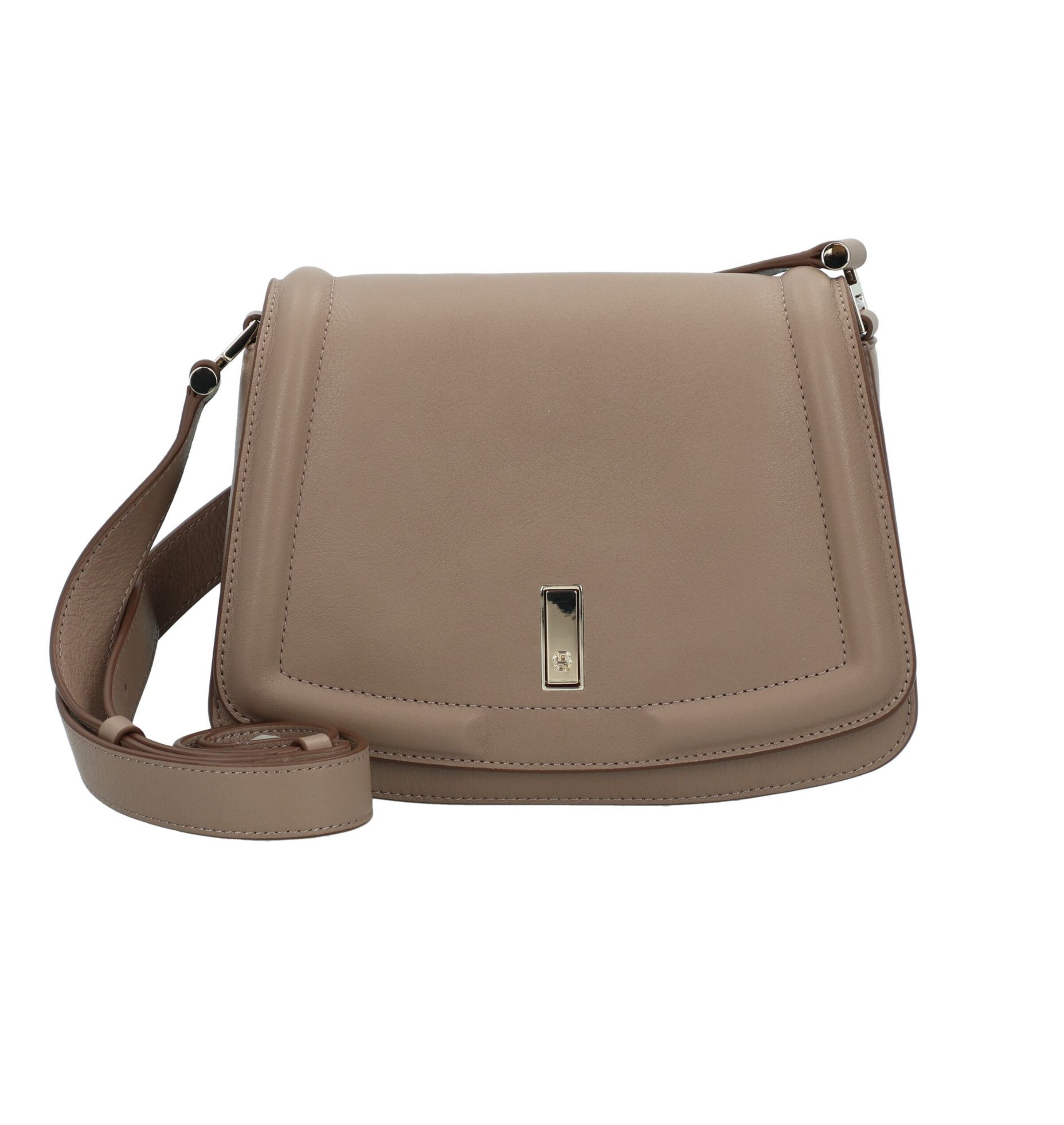 Borsa a tracolla 'Ariell' di BOSS in marrone: frontale