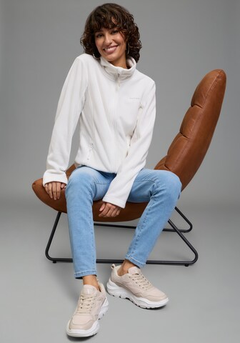 OCEAN SPORTSWEAR Funktionsfleecejacke in Weiß