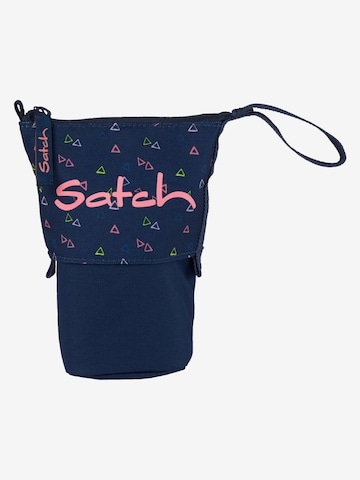 Satch Tasche 'Federmäppchen Pencil Slider' in Blau: Vorderseite