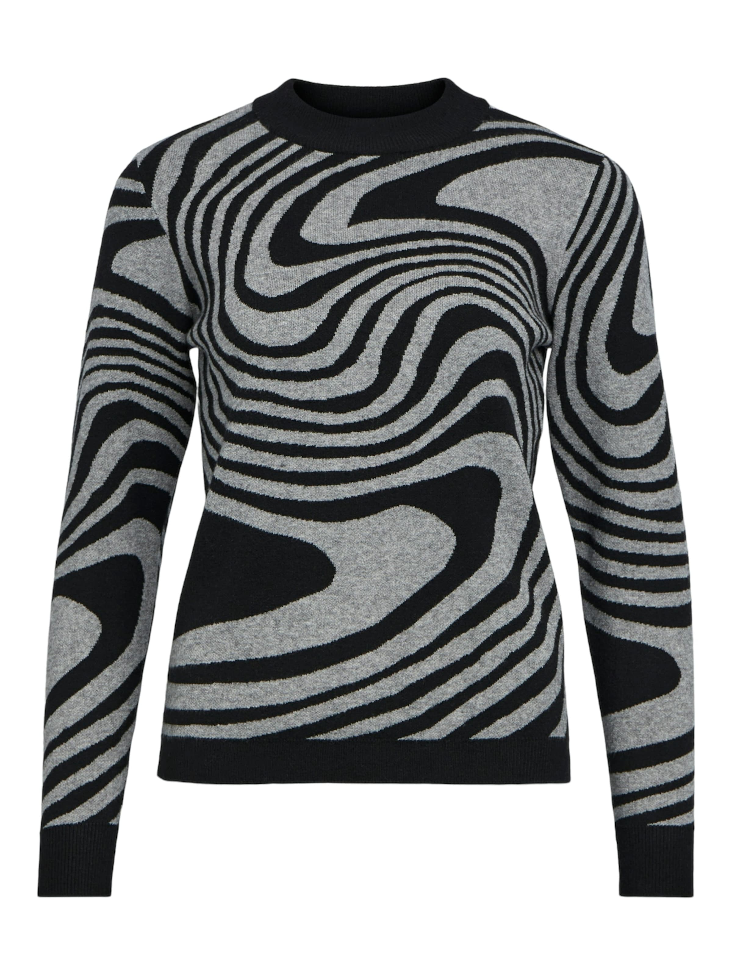 OBJECT Trui 'Ray' in Grijs: voorkant