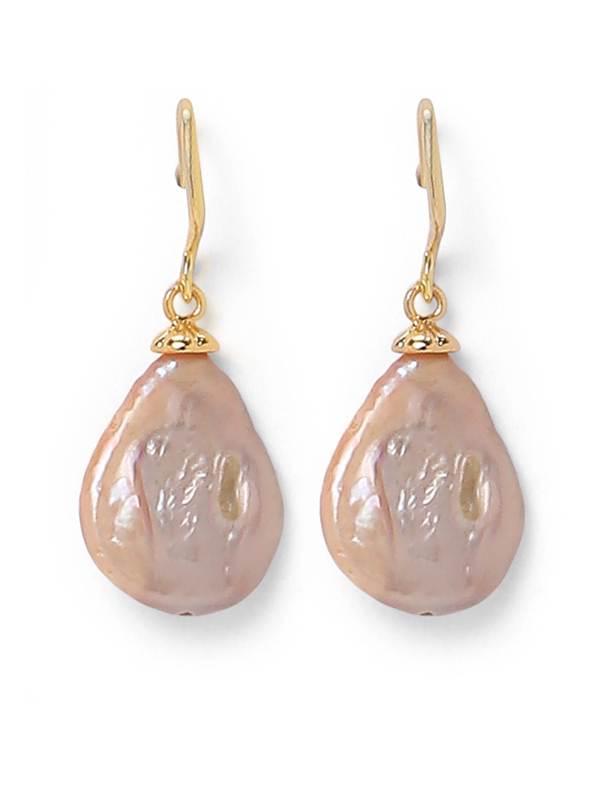MISH Ohrringe 'Falak' in Pink: Vorderseite