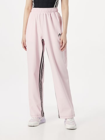 Regular Pantalon de sport 'Dance 3-Stripes ' ADIDAS SPORTSWEAR en rose : devant