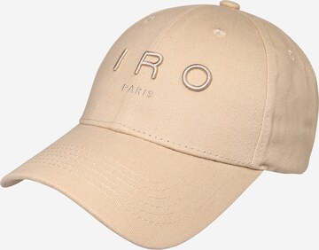 IRO - Gorra 'GREB' en beige: frente