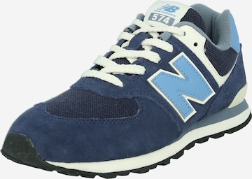 Baskets '574' new balance en bleu : devant