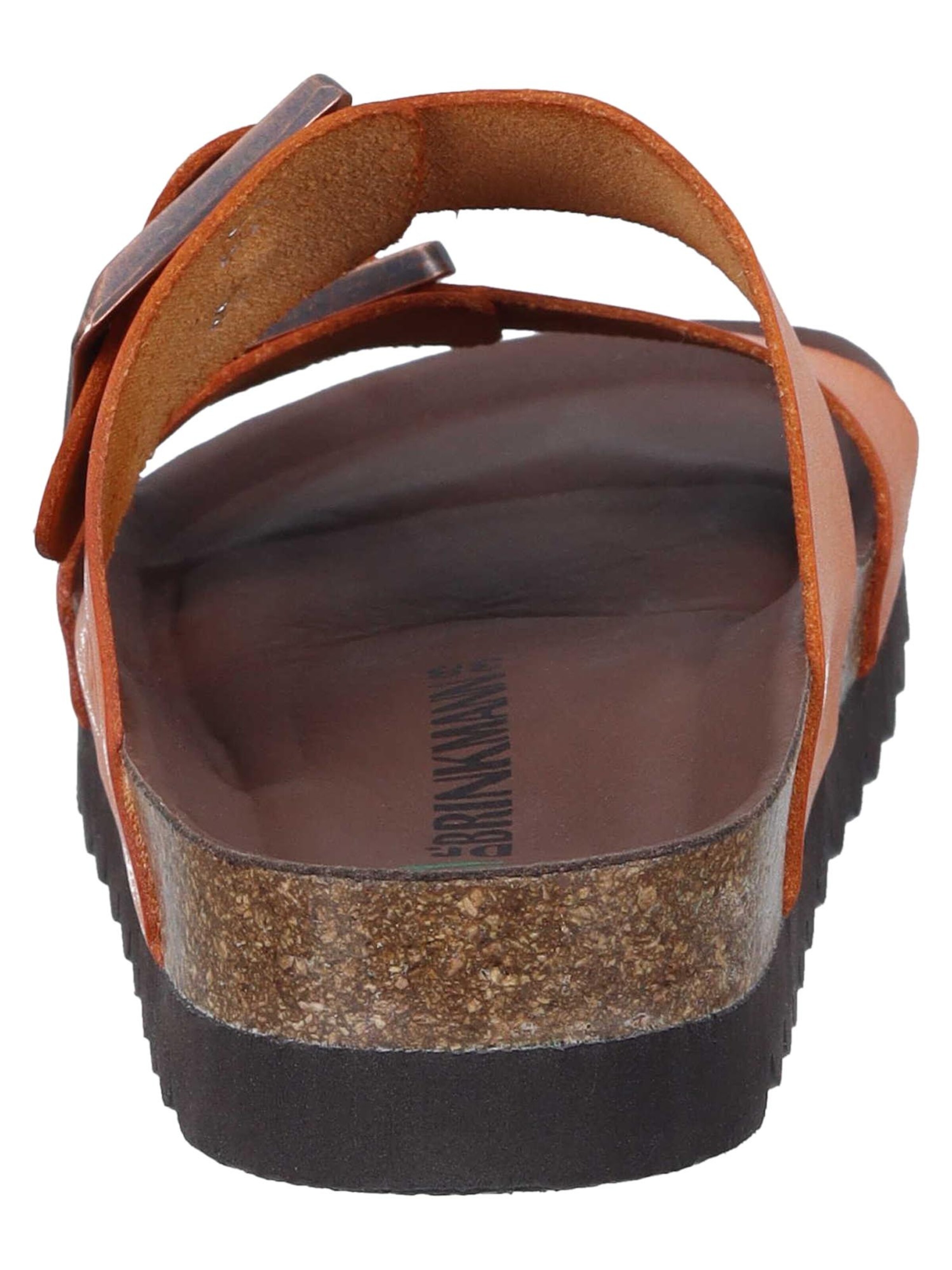 DR. BRINKMANN Mules 'Bonillo' in Orange