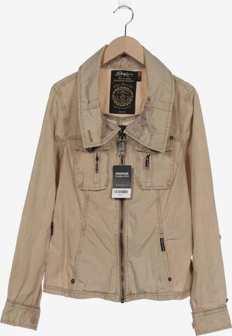 khujo Jacket & Coat in S in Beige: front