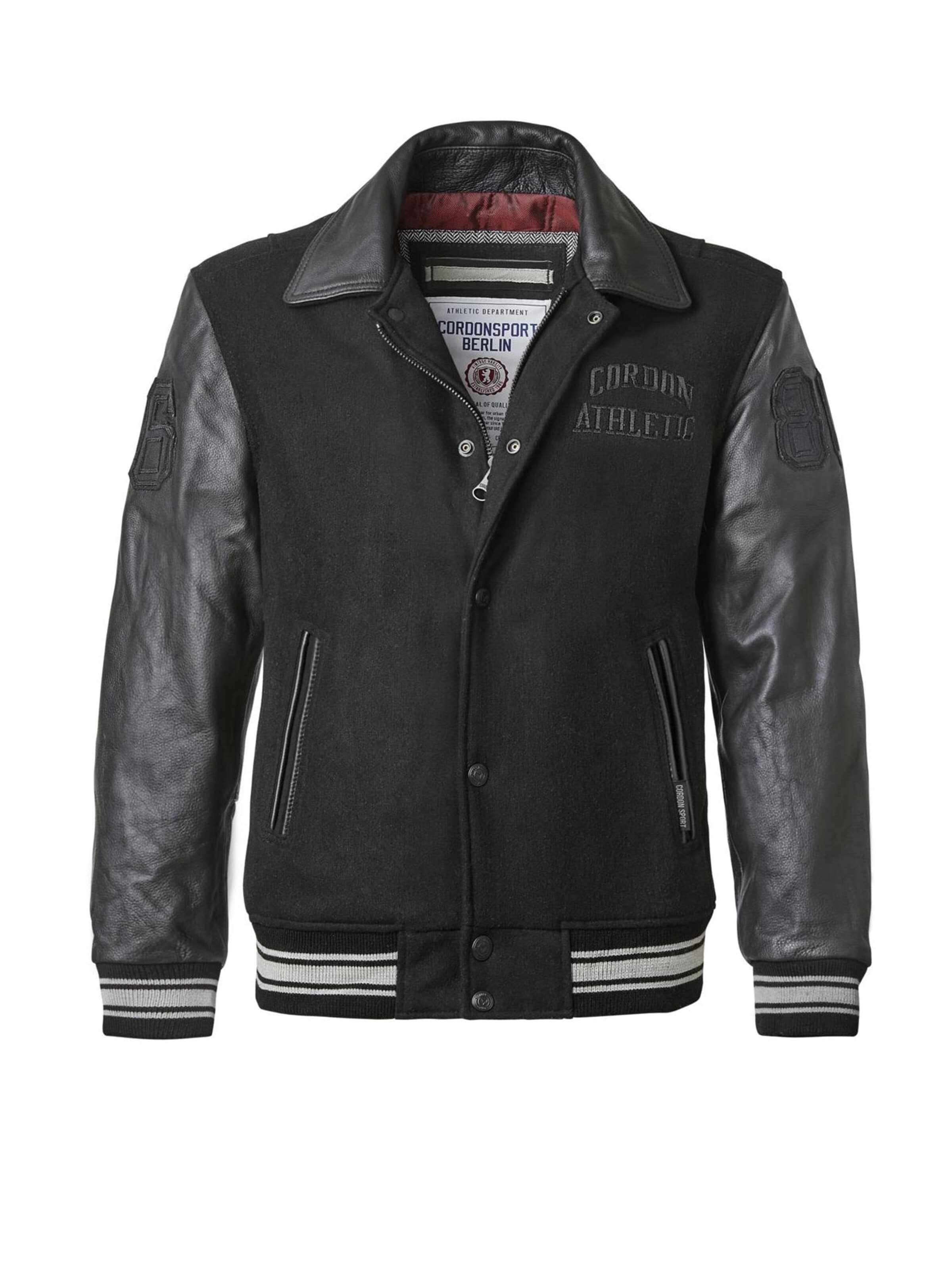 Cordon Sport Winter Jacket 'Bronx' in Black: front
