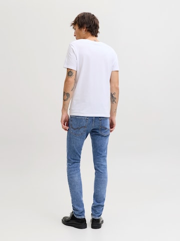 JACK & JONES Slimfit Jeans 'JJIGLENN JJORIGINAL' i blå