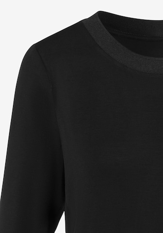 LASCANA Shirt in Schwarz