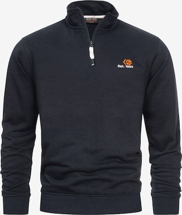 INDICODE JEANS Sweatshirt 'Corey' in Blue: front