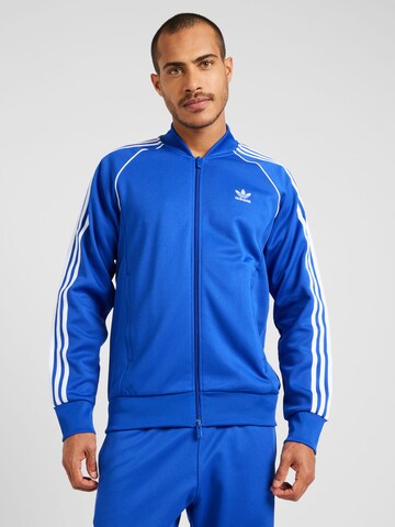 Veste de survêtement 'Adicolor Classic Sst' ADIDAS ORIGINALS en bleu : devant