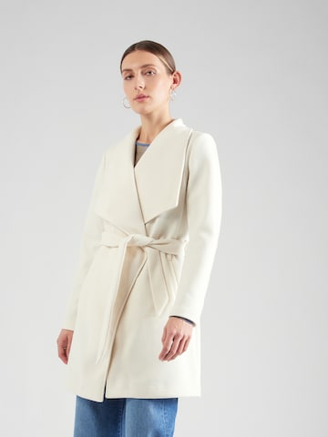 VILA Between-Seasons Coat 'Cooley' in Beige: front