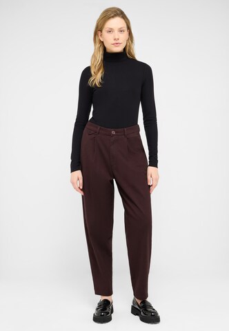 MUSTANG Loose fit Pants in Brown