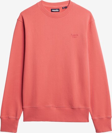 Superdry Sweatshirt in Oranje: voorkant